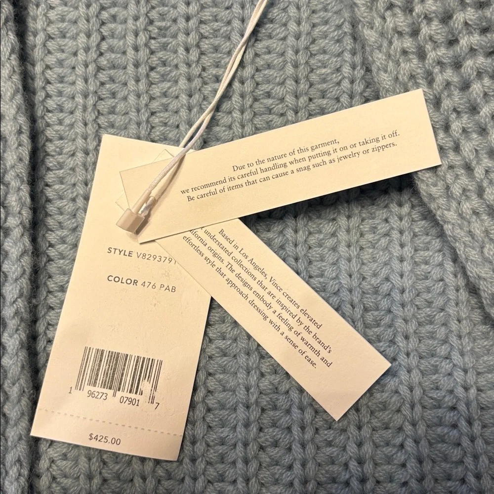 BNWT VINCE lofty ribbed bolero - Picture 4 of 8